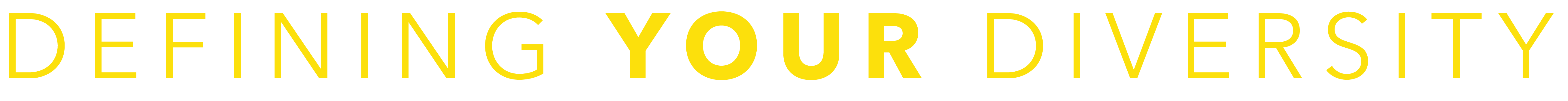 Tagline_Yellow Defining Your Diversity