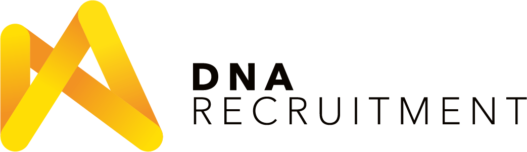 DNA LOGO - YELLOW & BLACK DNA Recruitment