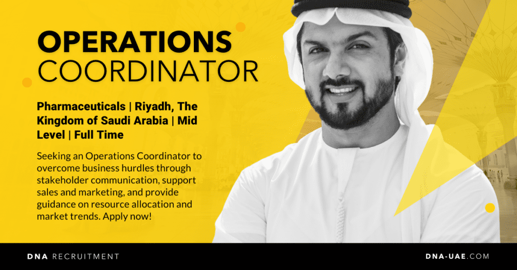Operations Coordinator - Riyadh, Saudi Arabia - Agnieszka Bednarz